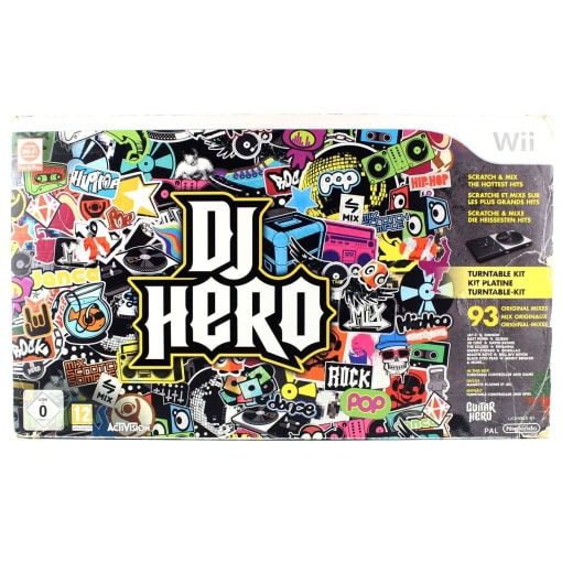 DJ Hero Turntable med æske (Nintendo Wii)
