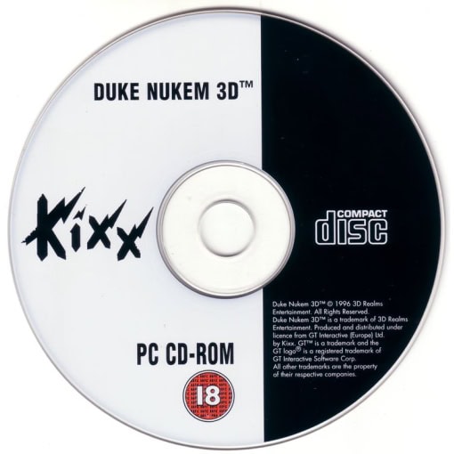 Duke Nukem 3D (PC, Kixx, Løs CD)