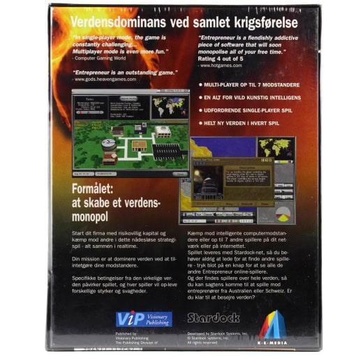 Entrepreneur (PC Big Box, 1997, Stardock Systems) - Ny - Image 2