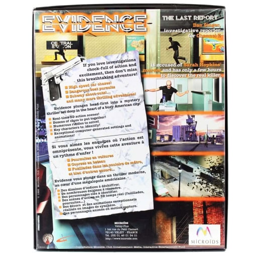 Evidence: The Last Report (PC Big Box) - Ny - Image 2