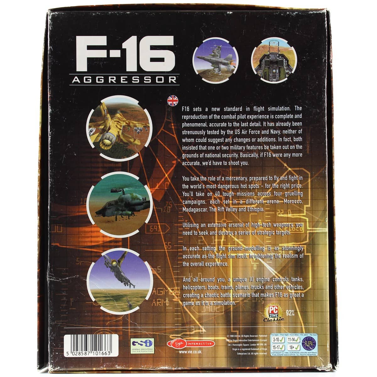 F-16 Aggressor (PC Big Box) - WTS Retro - Køb her