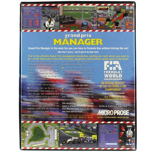 Grand Prix Manager (PC Big Box) - Image 2