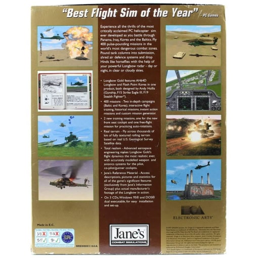 Jane's Combat Simulations: Longbow - Gold (PC Big Box) - Image 2