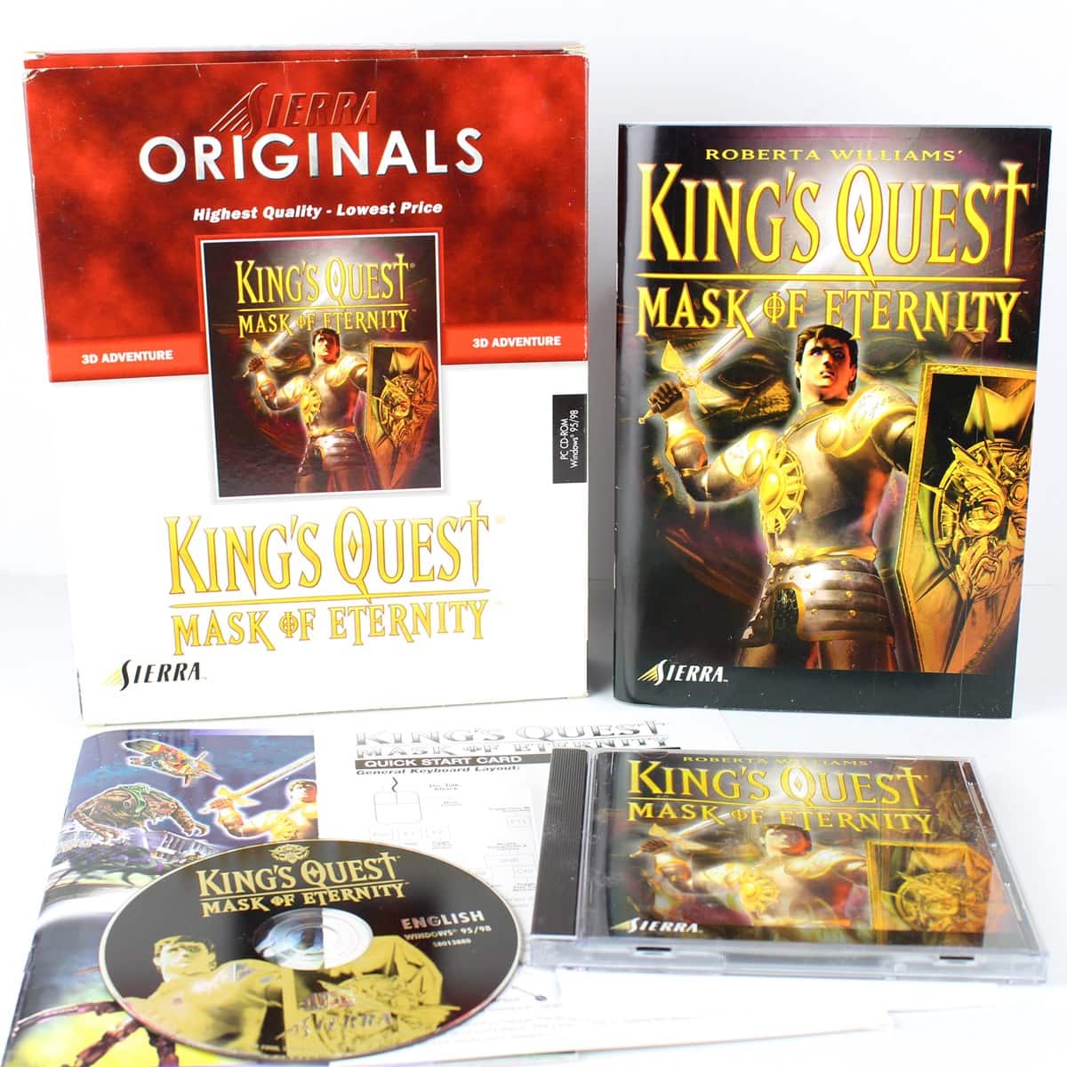 King’s Quest Mask of Eternity (PC Big Box Sierra Originals) WTS