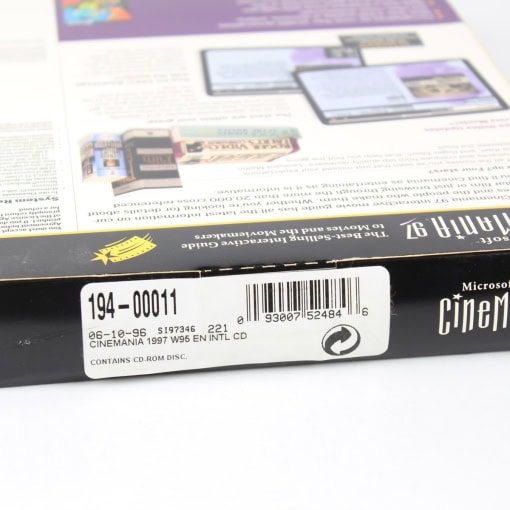 Microsoft Cinemania 97 (PC Big Box) - Ny - Image 4