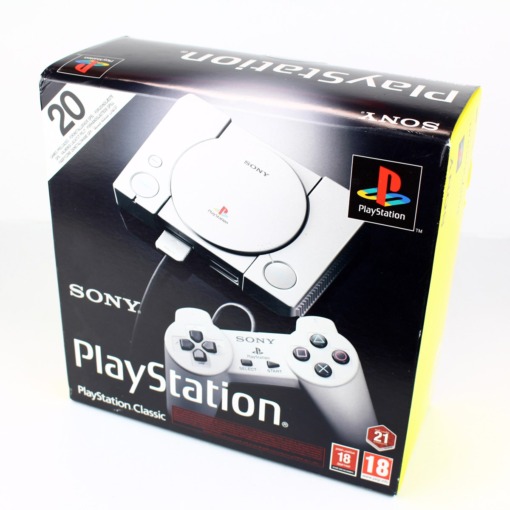 PlayStation Classic konsol med to controller - Image 3