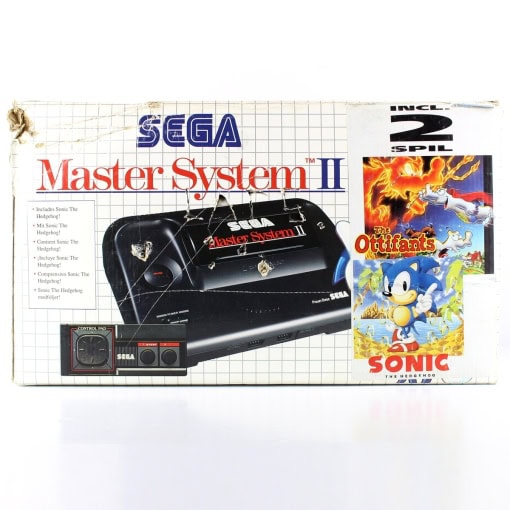 SEGA Master System II Konsol med æske