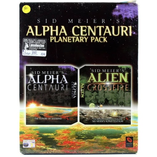 Sid Meier's Alpha Centauri: Planetary Pack (PC Big Box)