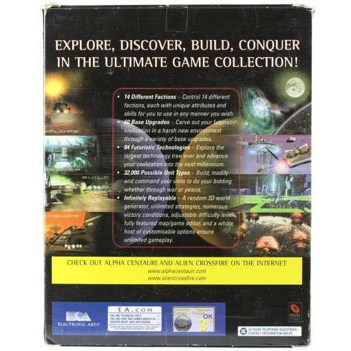 Sid Meier's Alpha Centauri: Planetary Pack (PC Big Box) - Image 2