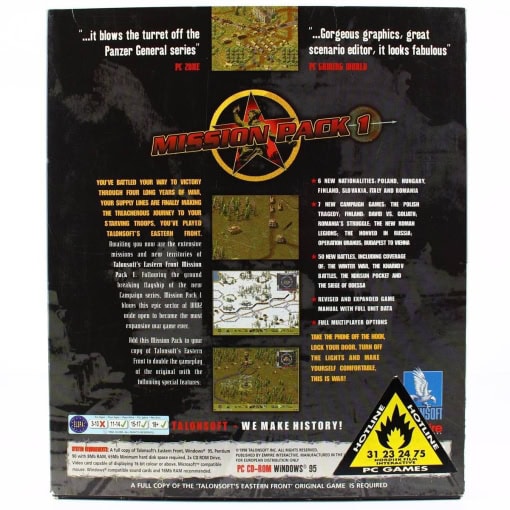 TalonSoft's Eastern Front - Mission Pack 1 (PC Big Box) - Image 2