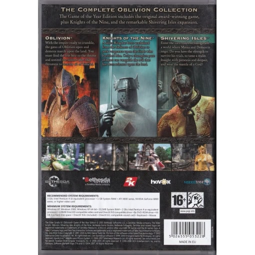 The Elder Scrolls IV: Oblivion - Game of the Year Edition (PC) - Image 2