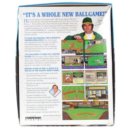 Tony La Russa Baseball II (PC Big Box) - Image 2
