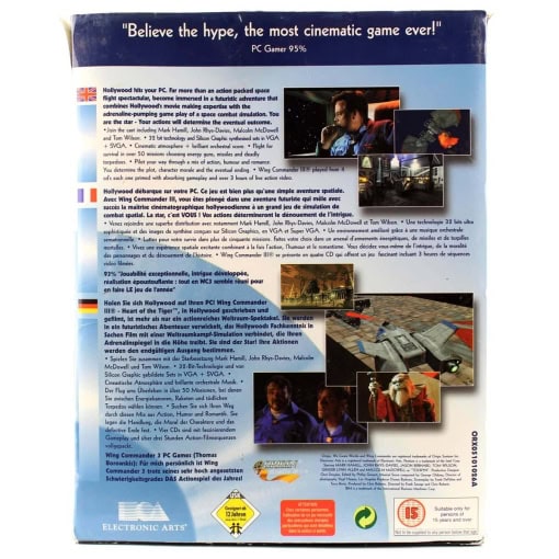 Wing Commander III: Heart of the Tiger (PC Big Box - Classics) - Image 2