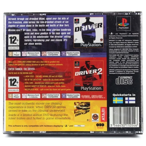 2 Games: Driver / Driver 2 (PS1) - Image 2