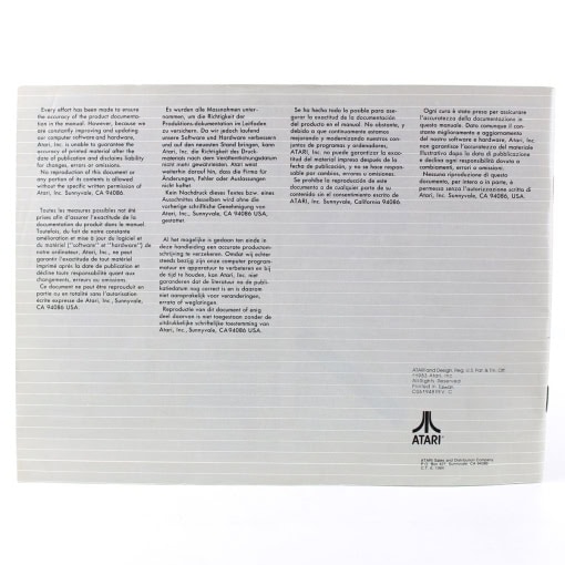 Atari Basic Reference Guide - Image 2