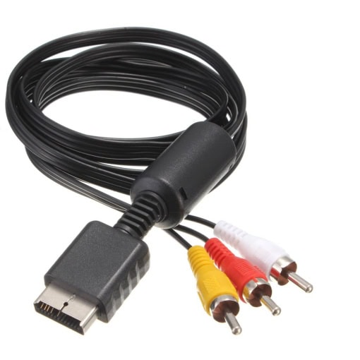 AV kabel til PS1, PS2 og PS3