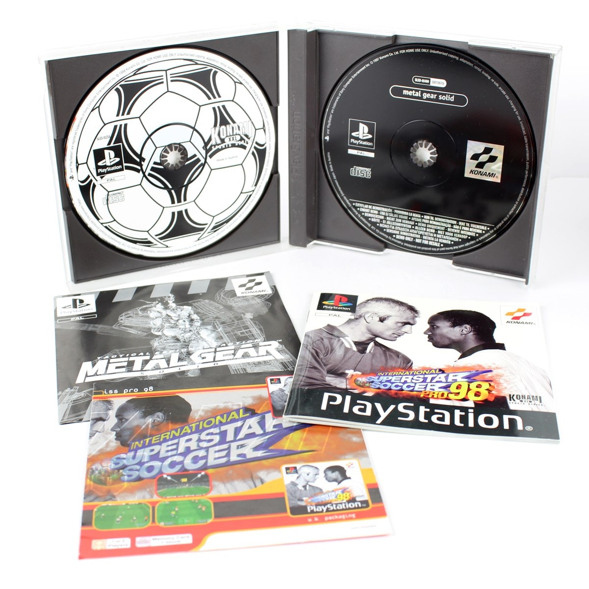 Jeu International Superstar Soccer Pro 98 PS1 - Version PAL - Bon état