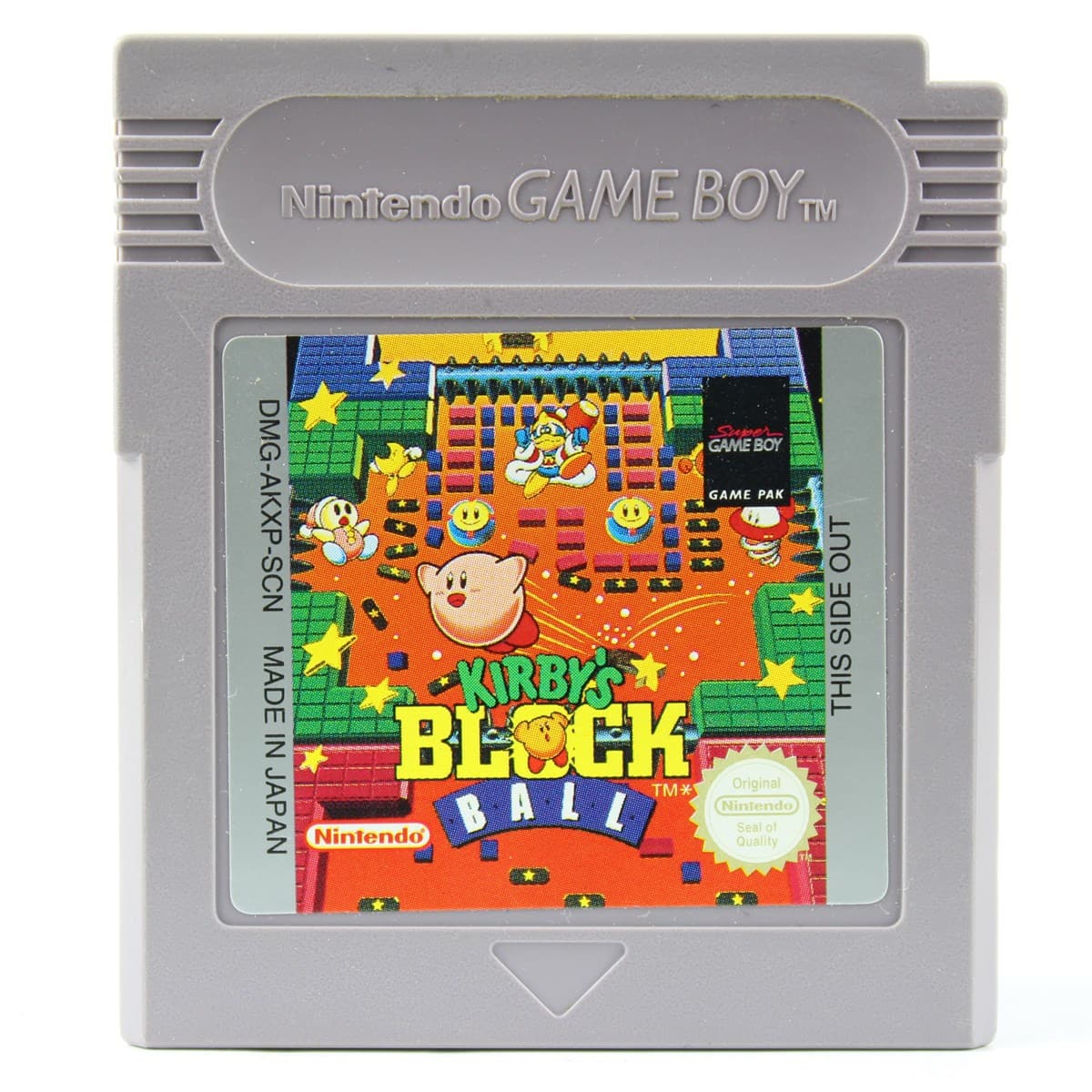 Kirby's Block Ball (Game Boy) - WTS Retro - Køb spillet her