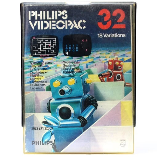 Philips Videopac 32: A Labyrinth Game / Supermind