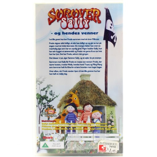 Sørøver Sally (VHS - 1998) - Billede 2