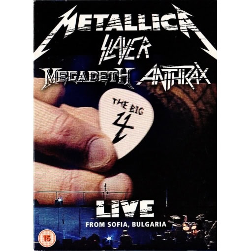 Metallica / Slayer / Megadeth / Anthrax: The Big Four - Live From Sofia Bulgaria (DVD, 2-Disc Set)