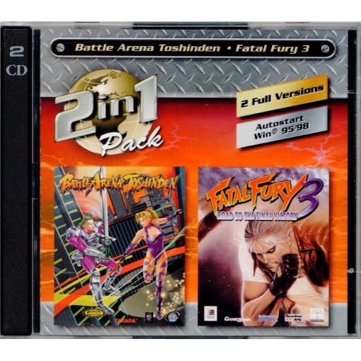 2in1 Pack: Battle Arena Toshinden + Fatal Fury 3 (PC Jewelcase)