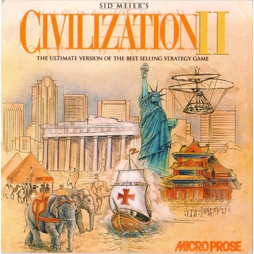 Sid Meier’s Civilization II (PC, Papsleeve)