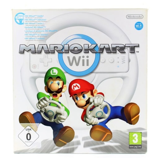 Mario Kart Wii + Wii Rat Bundle