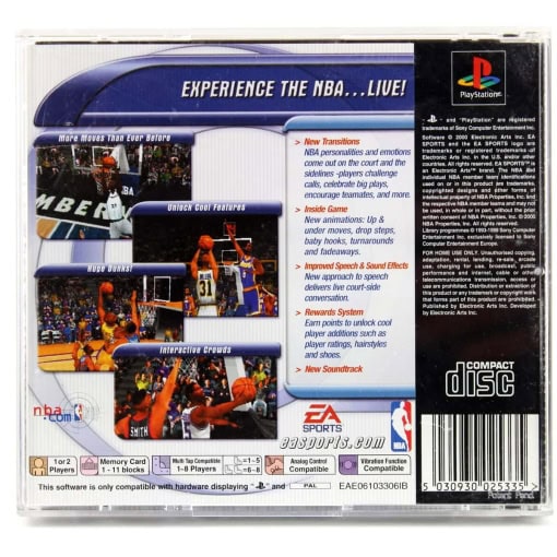 NBA Live 2001 (PS1) - Image 2