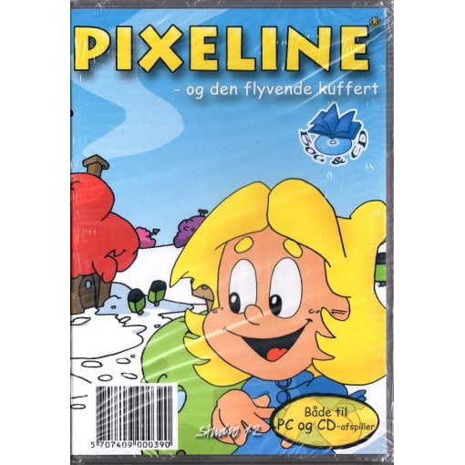 Pixeline - og den flyvende kuffert (Bog & CD)