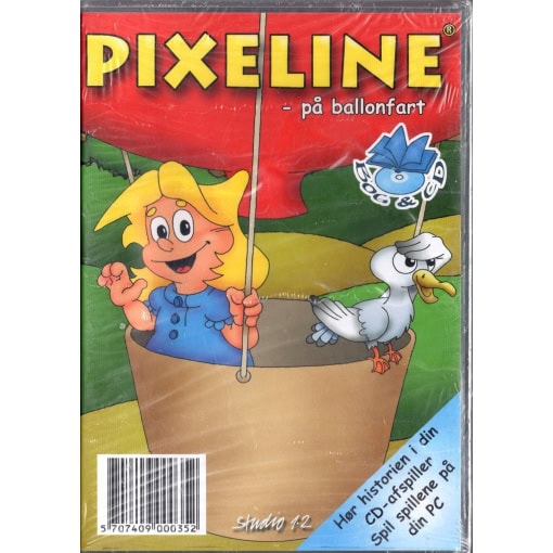 Pixeline - på ballonfart (Bog & CD)