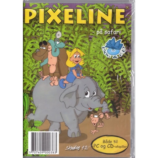Pixeline - på safari (Lyd CD)