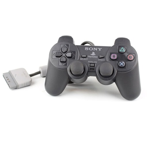PS1 Analog Controller SCPH-1200 Sort - Image 2
