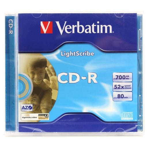 Verbatim CD-R LightScribe 700MB 52x