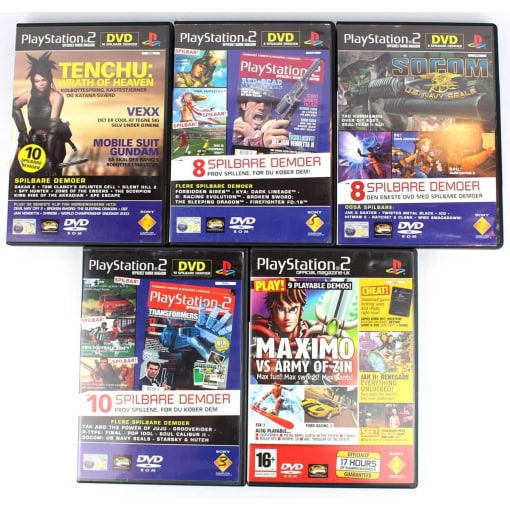 5 x PS2 Demo DK/UK Magasin - Image 2