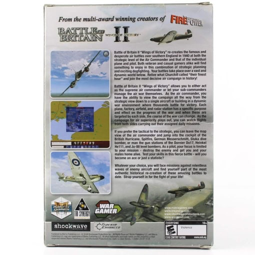 Battle of Britain II: Wings of Victory (PC Small Box - Ny) - Image 2