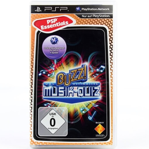 Buzz!: Das Ultimative Musik Quiz (Sony PSP - Tysk)