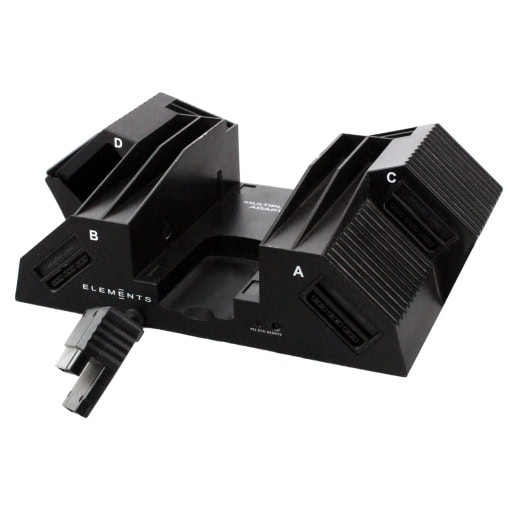 Multiplayer Adapter med stander til PS2 Fat