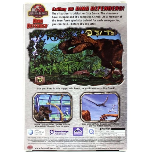 Jurassic Park III: Dino Defender (PC Small Box - Ny) - Image 2