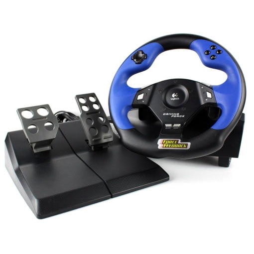 Logitech Driving Force Rat og Pedal med Force Feedback (PS2)