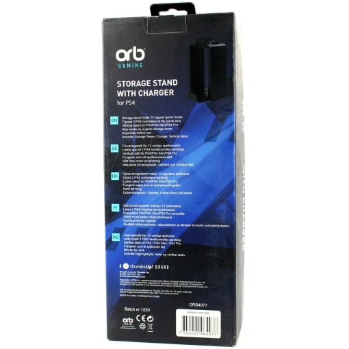 Orb Gaming opbevaringsstand med lader til PS4 - Image 2
