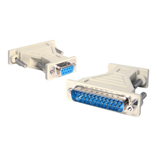Serial adapter - 25pin han til 9pin hun