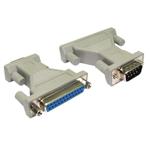 Serial adapter - 25pin hun til 9pin han