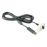 Xbox 360 opladerkabel - Original (Hvid)
