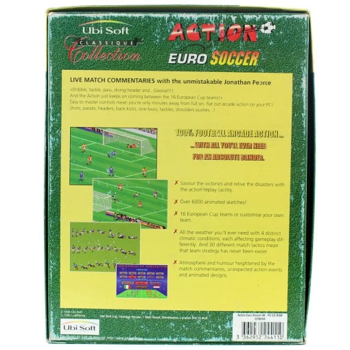 Action Euro Soccer (PC Big Box - Ubisoft Classics) - Image 2