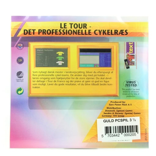 Le Tour (PC/DOS, 3.5″ Floppy Disk, Euro Power Pack) - Image 2