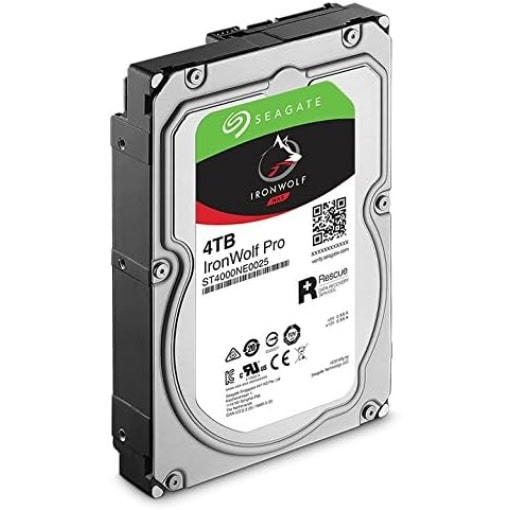 Seagate IronWolf Pro NAS Harddisk - 4TB - 3.5" - 7200 rpm (Brugt) - Image 2