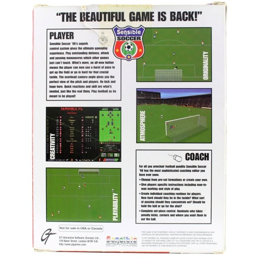 Sensible Soccer '98 (PC Big Box) - Image 2