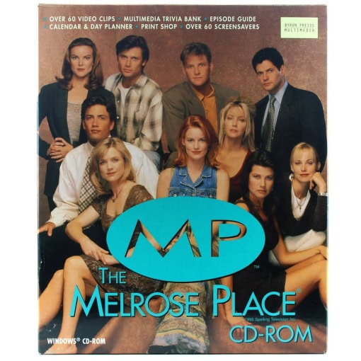 The Melrose Place CD-Rom (PC Big Box)
