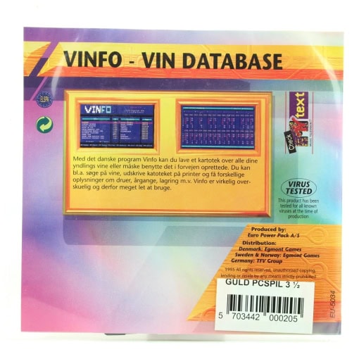 Vinfo (PC/DOS, 3.5″ Floppy Disk, Euro Power Pack) - Image 2
